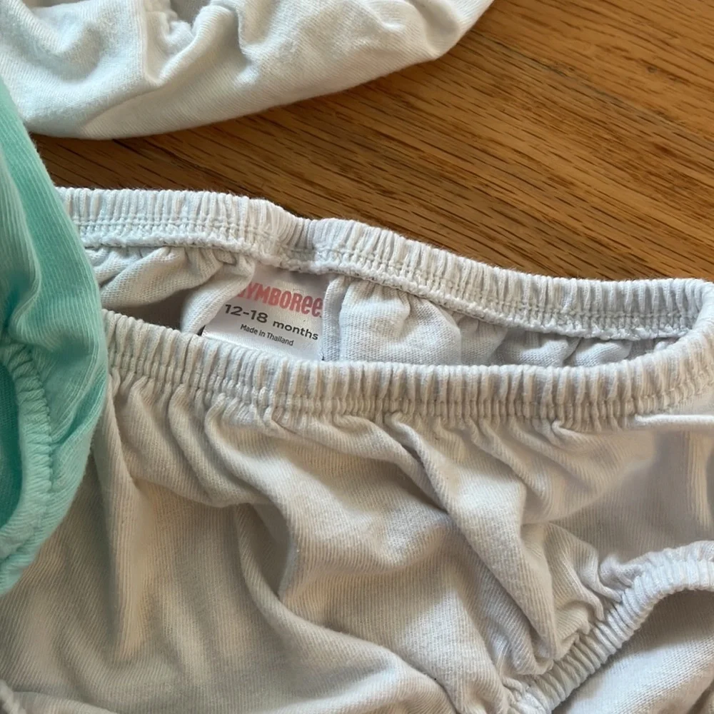 5/$25 12 month diaper covers and tights